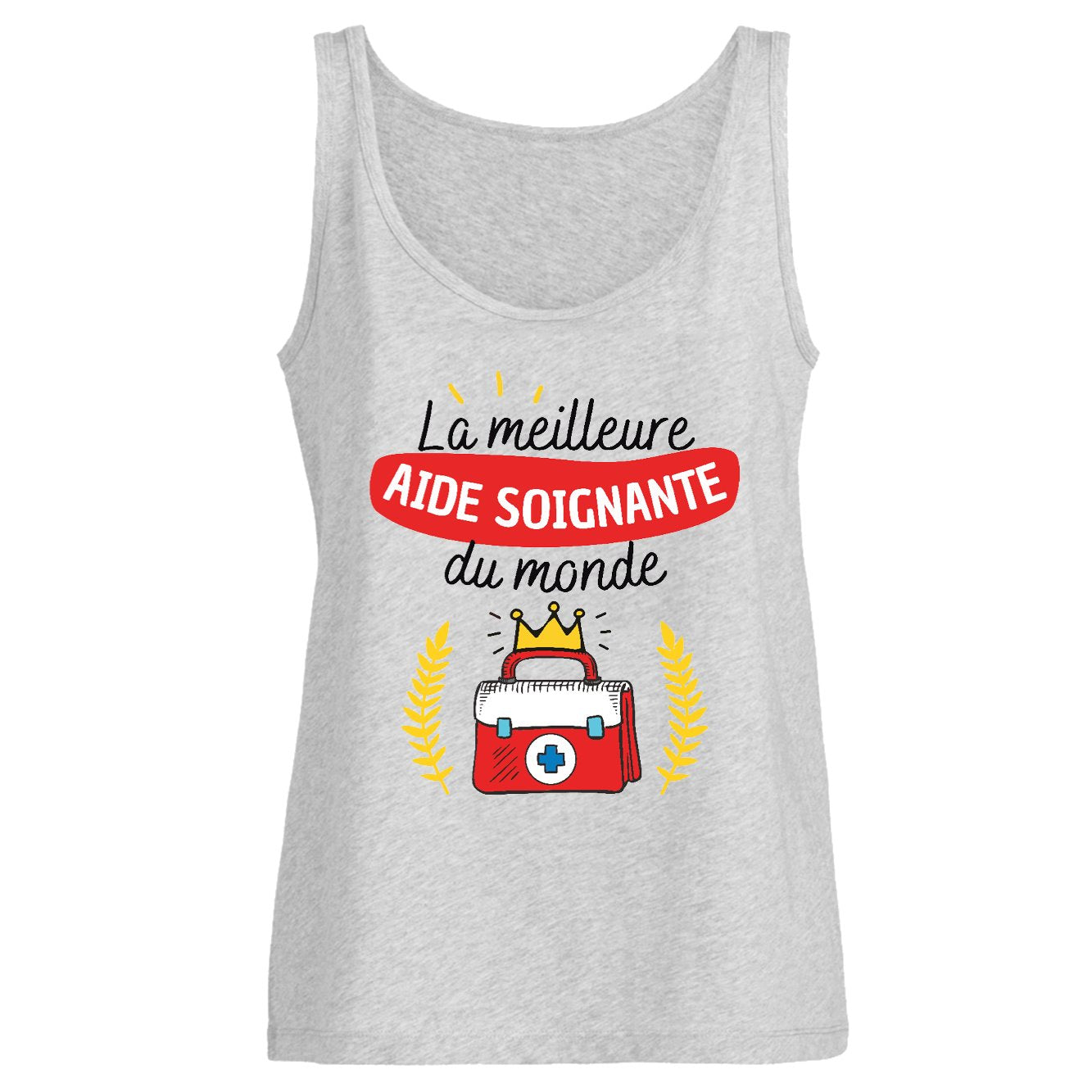 Débardeur Femme La meilleure aide soignante du monde