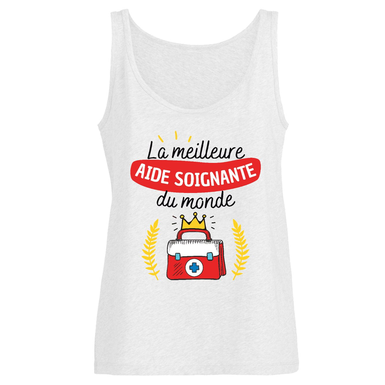 Débardeur Femme La meilleure aide soignante du monde