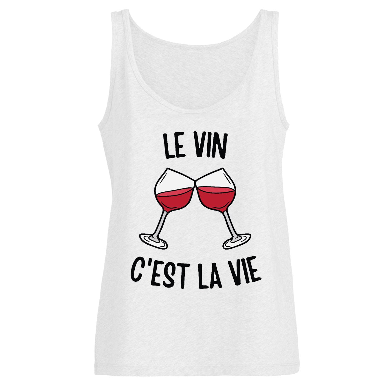 Débardeur Femme Le vin c'est la vie