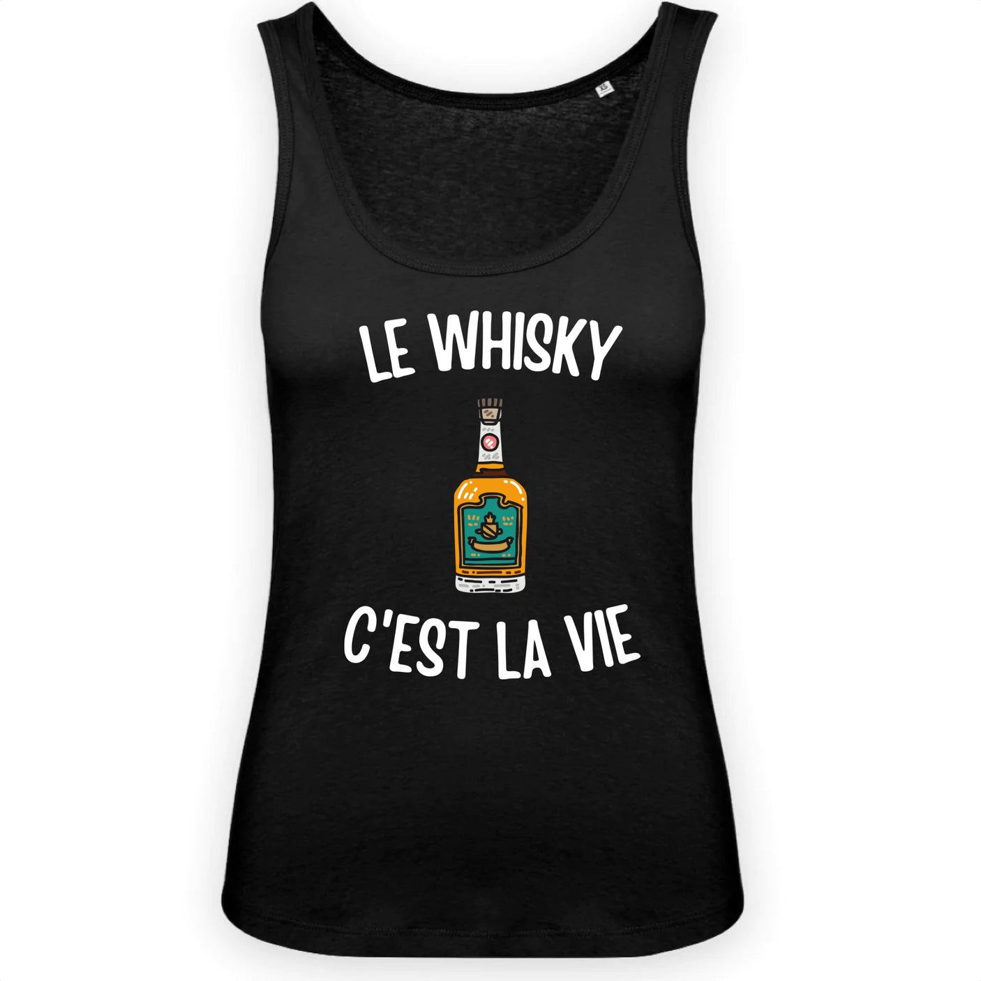 Débardeur Femme Le whisky c'est la vie