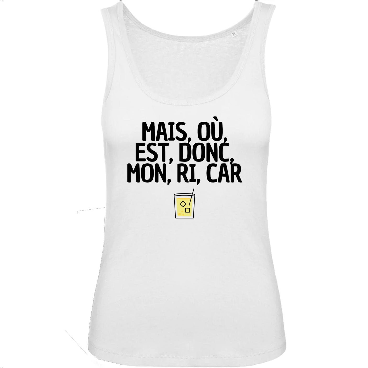 Débardeur Femme Mais, où, est, donc, mon, ri, car