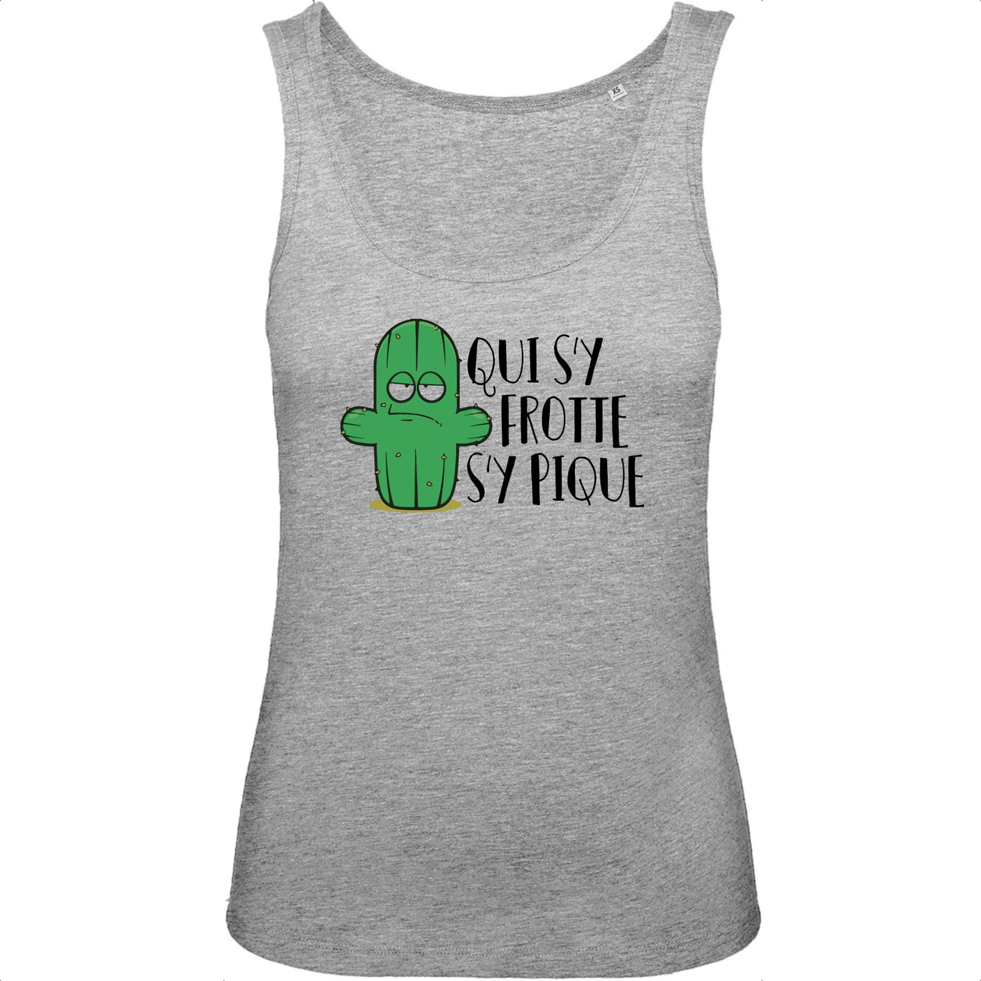 Débardeur Femme Qui s'y frotte s'y pique