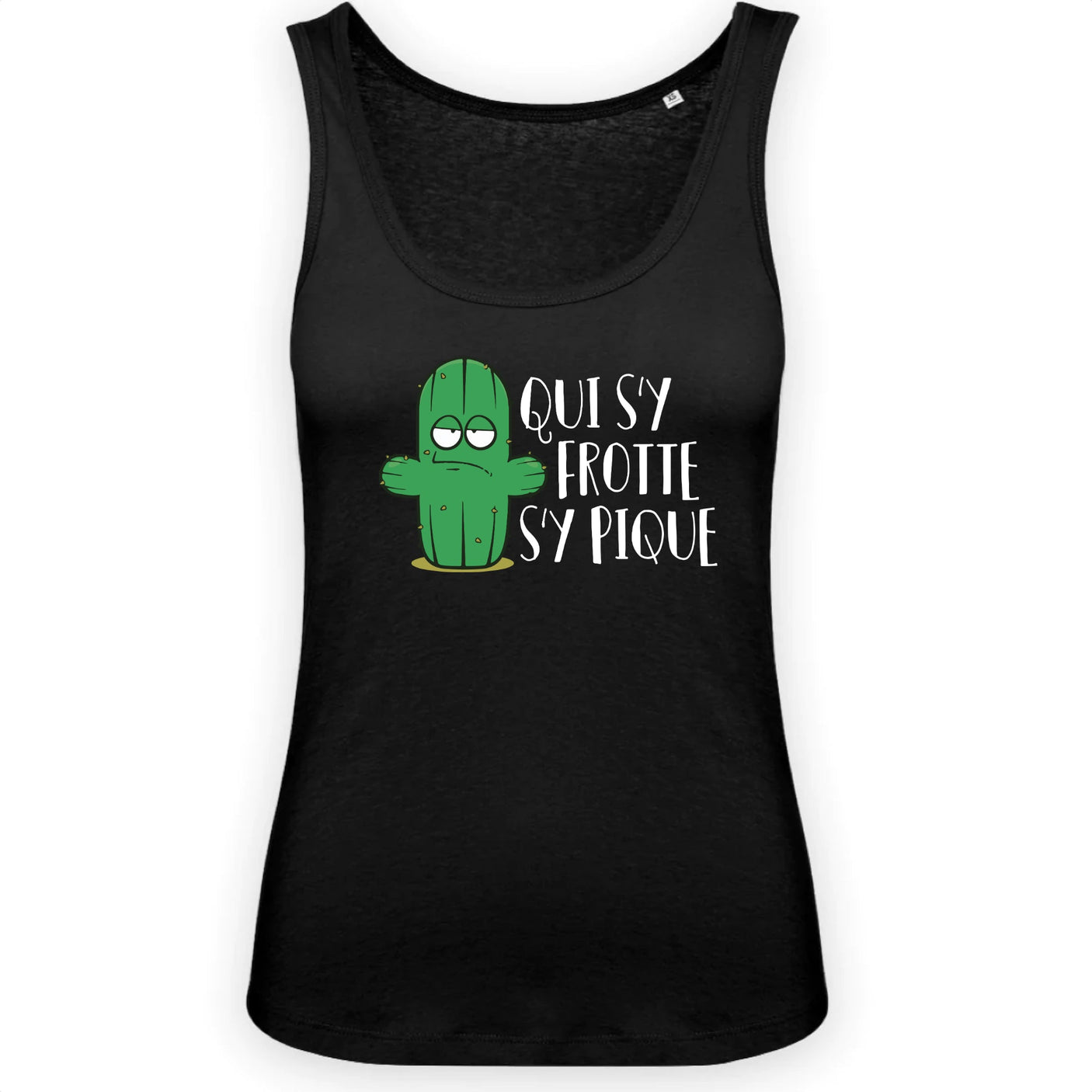 Débardeur Femme Qui s'y frotte s'y pique