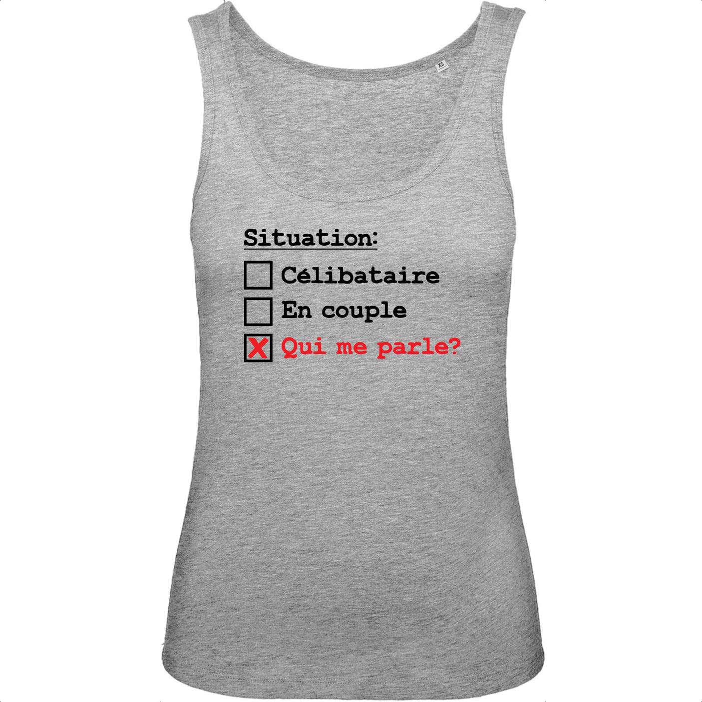 Débardeur Femme Situation célibataire