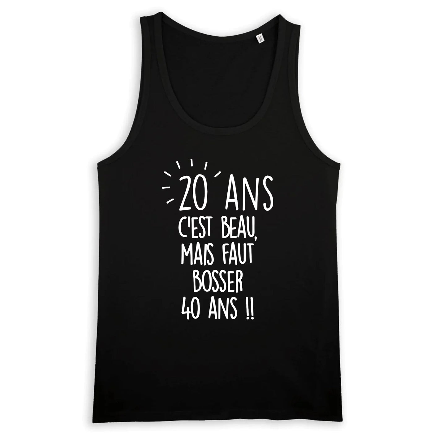 Débardeur Homme Anniversaire 20 ans