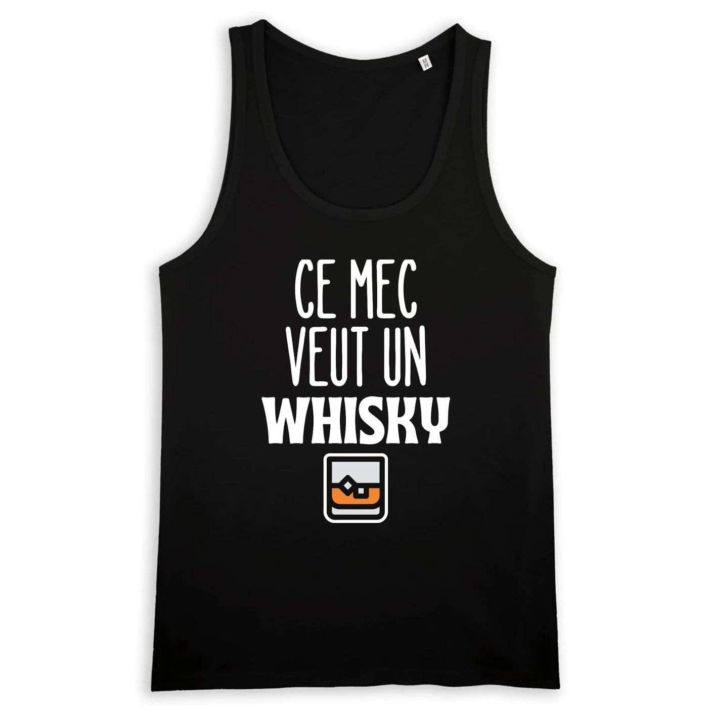 Débardeur Homme Ce mec veut un whisky