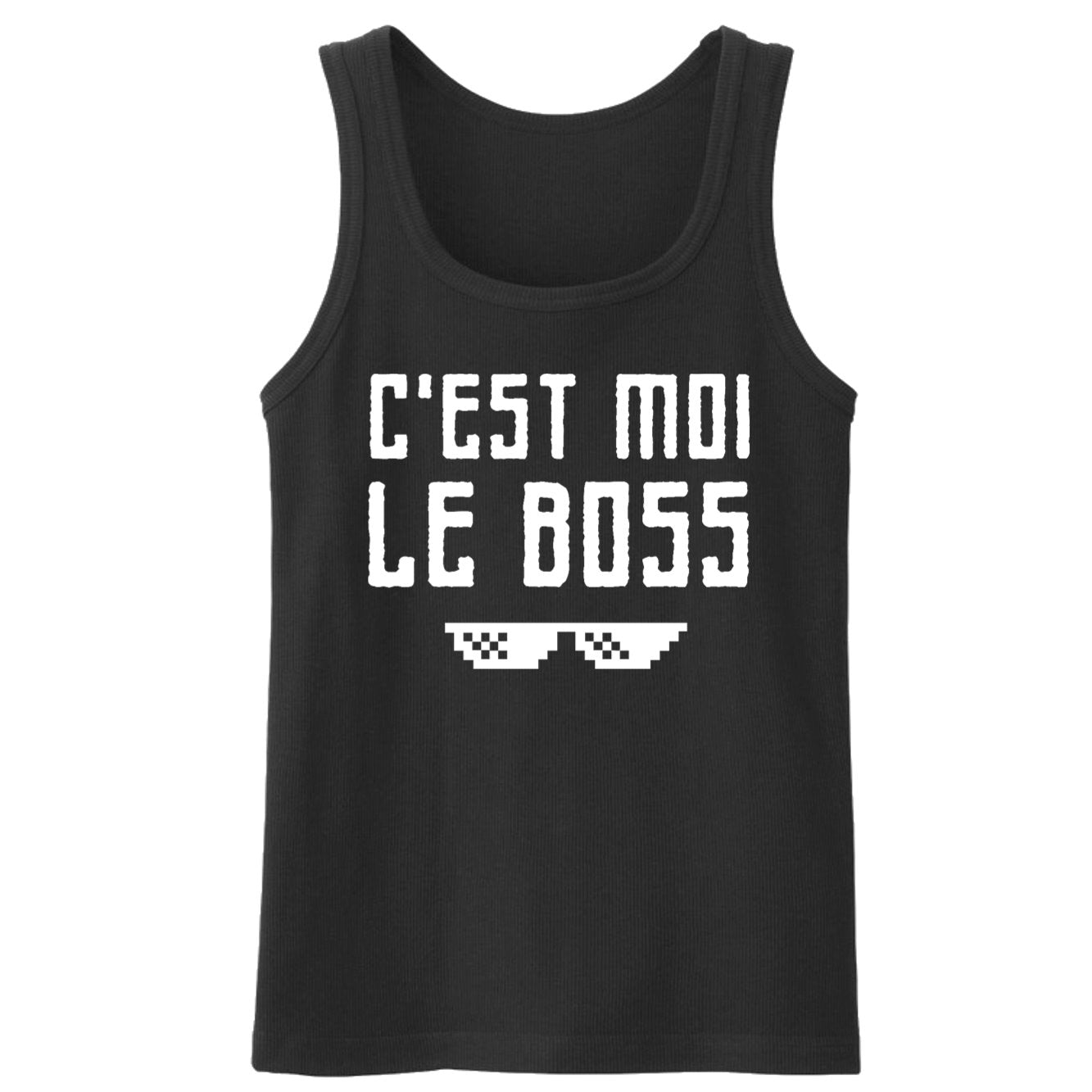 Débardeur Homme C'est moi le boss