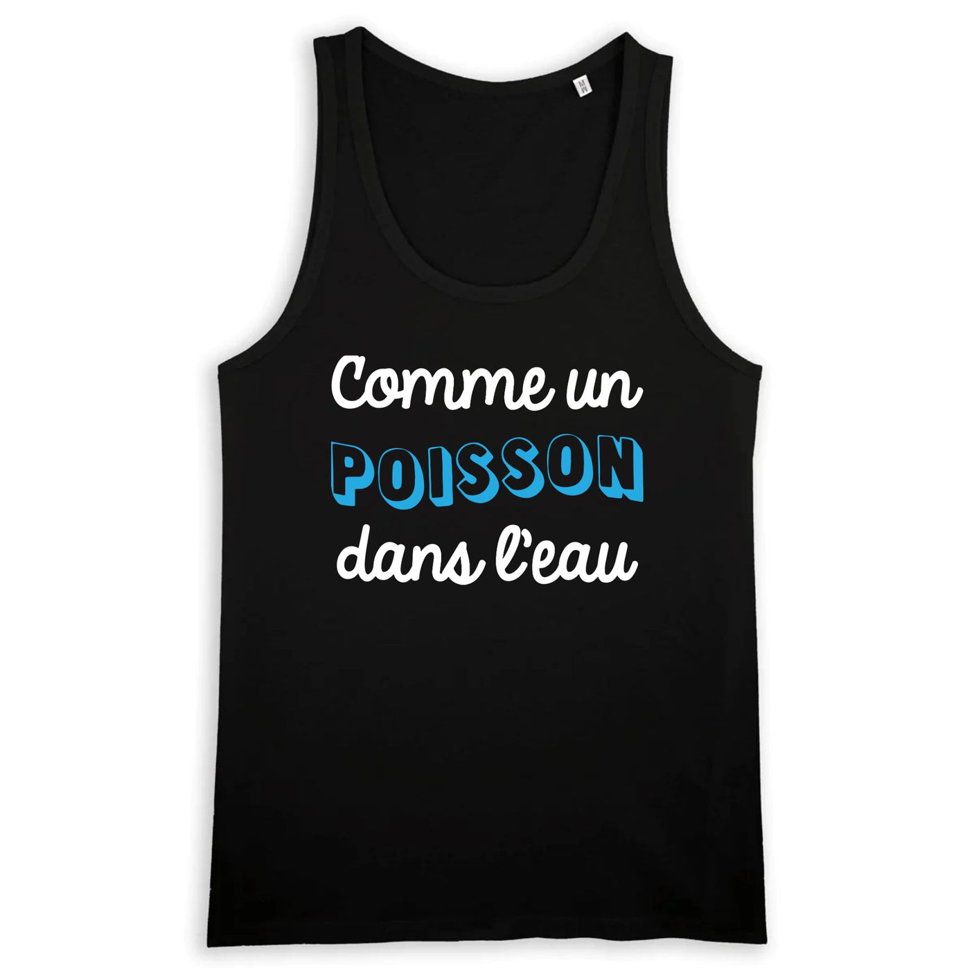 Débardeur Homme Comme un poisson dans l'eau