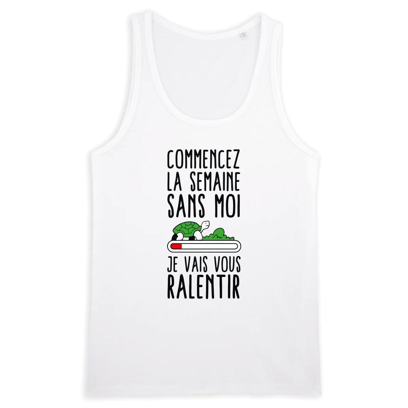 Débardeur Homme Commencez la semaine sans moi