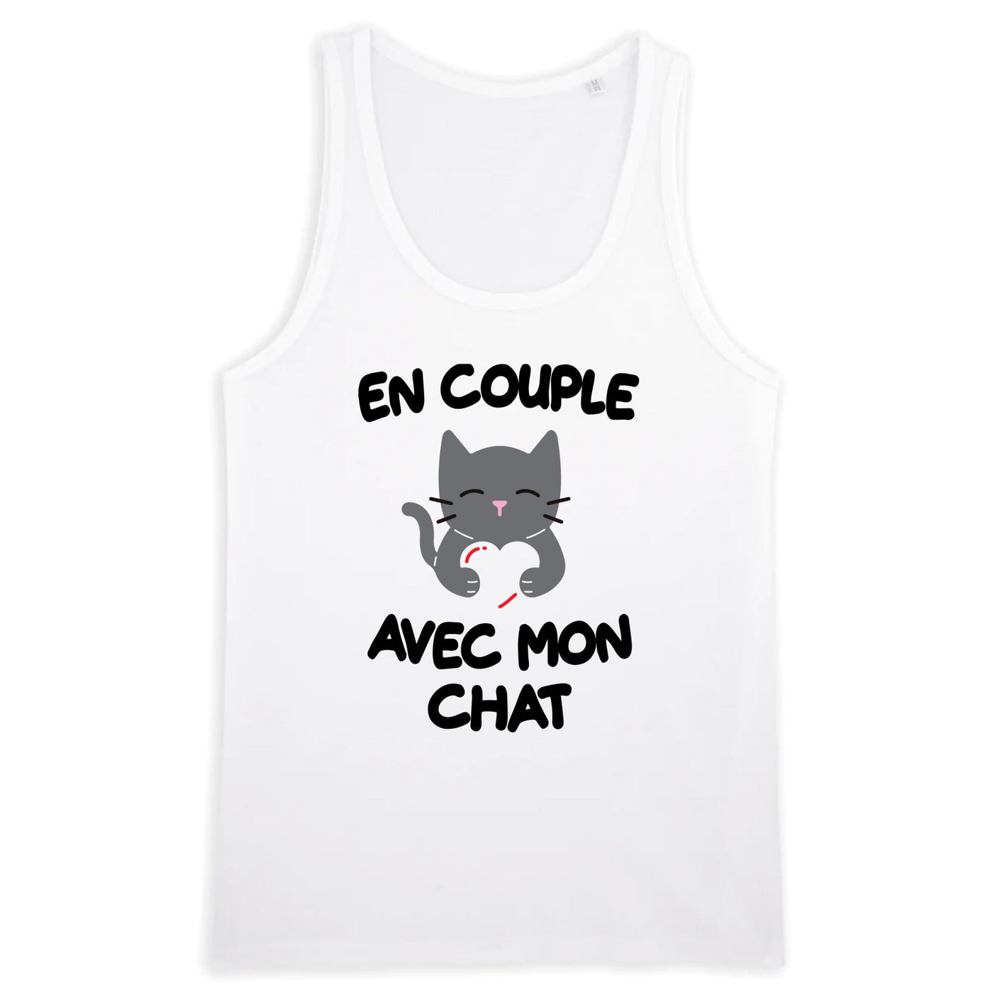 Débardeur Homme En couple avec mon chat