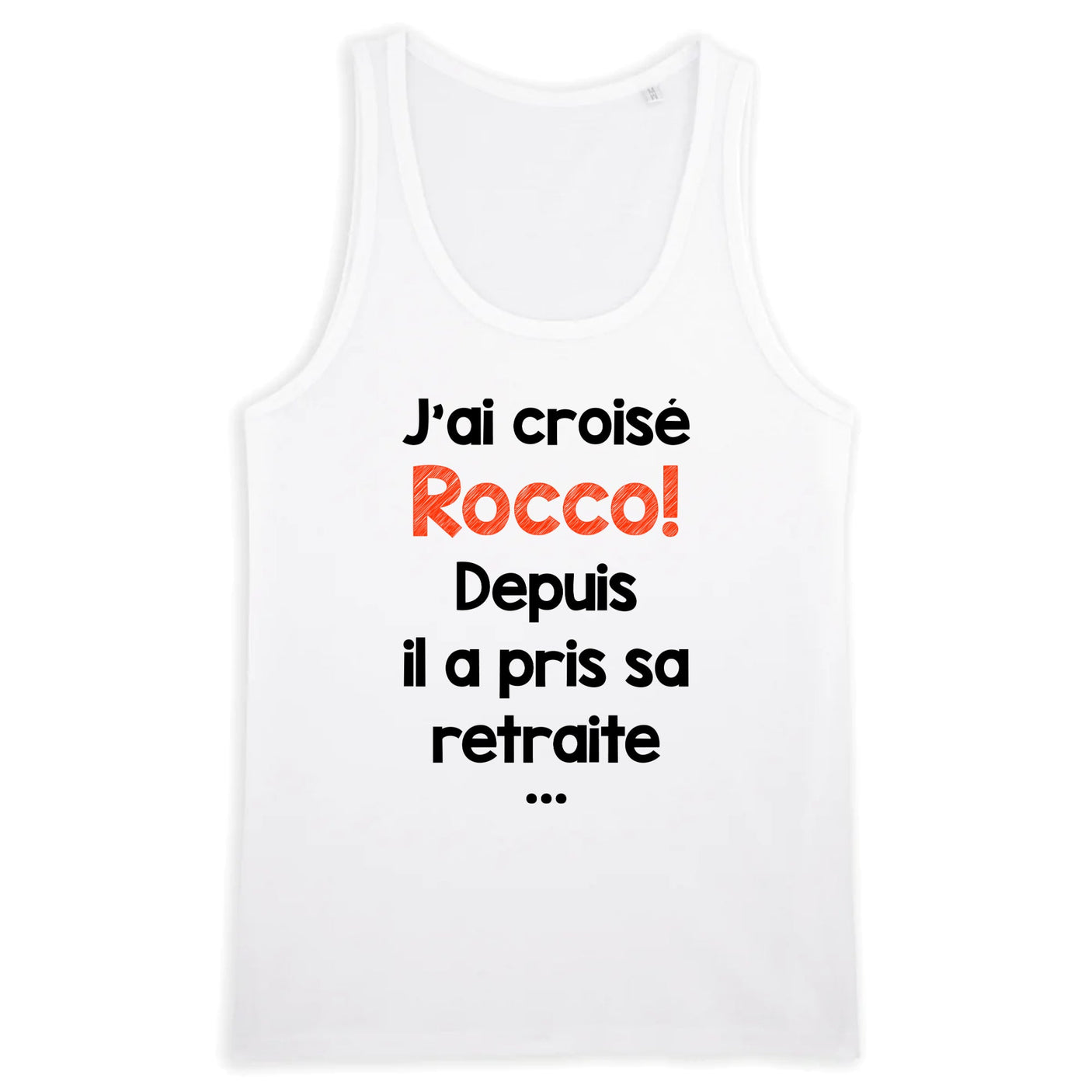 Débardeur Homme J'ai croisé Rocco