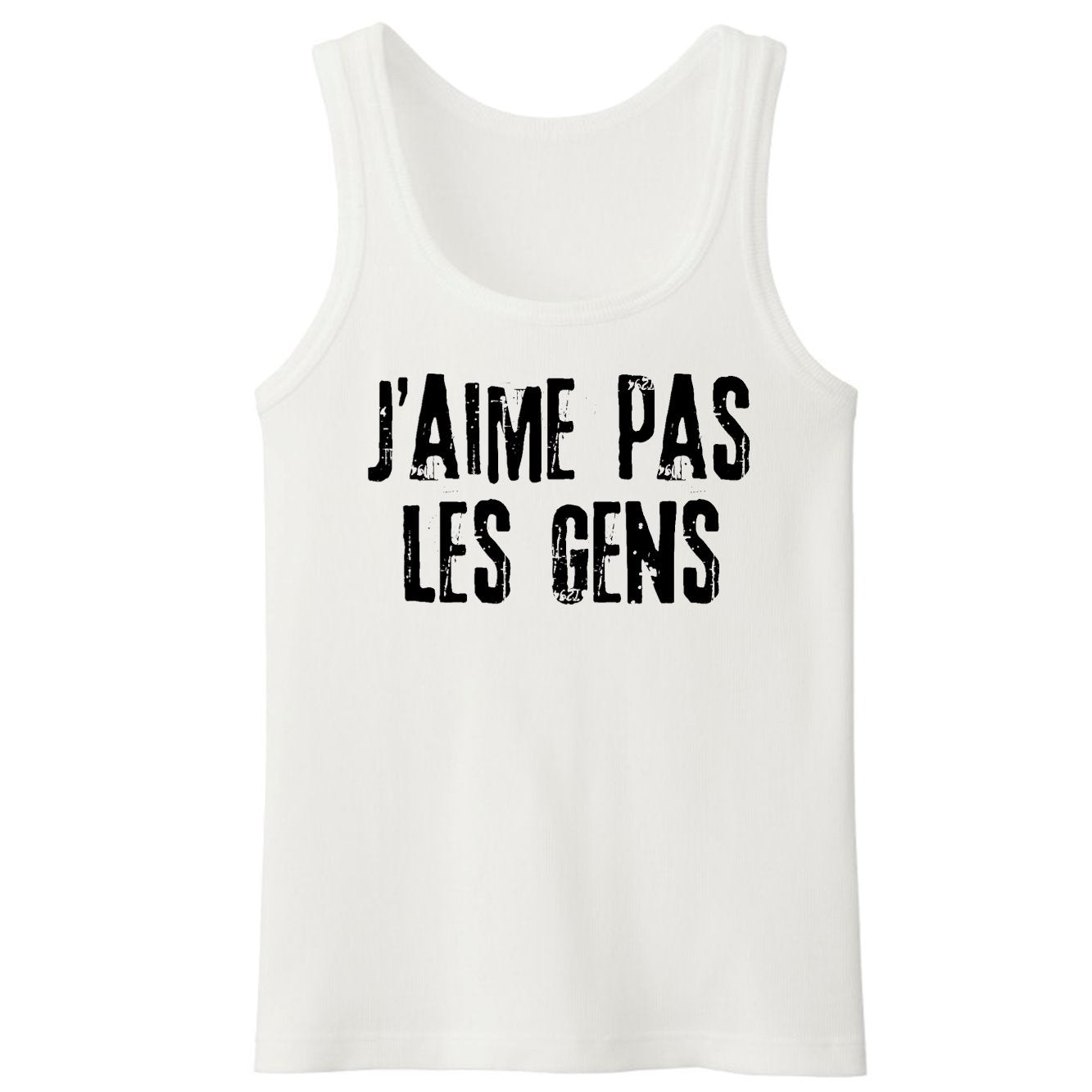 Débardeur Homme J'aime pas les gens