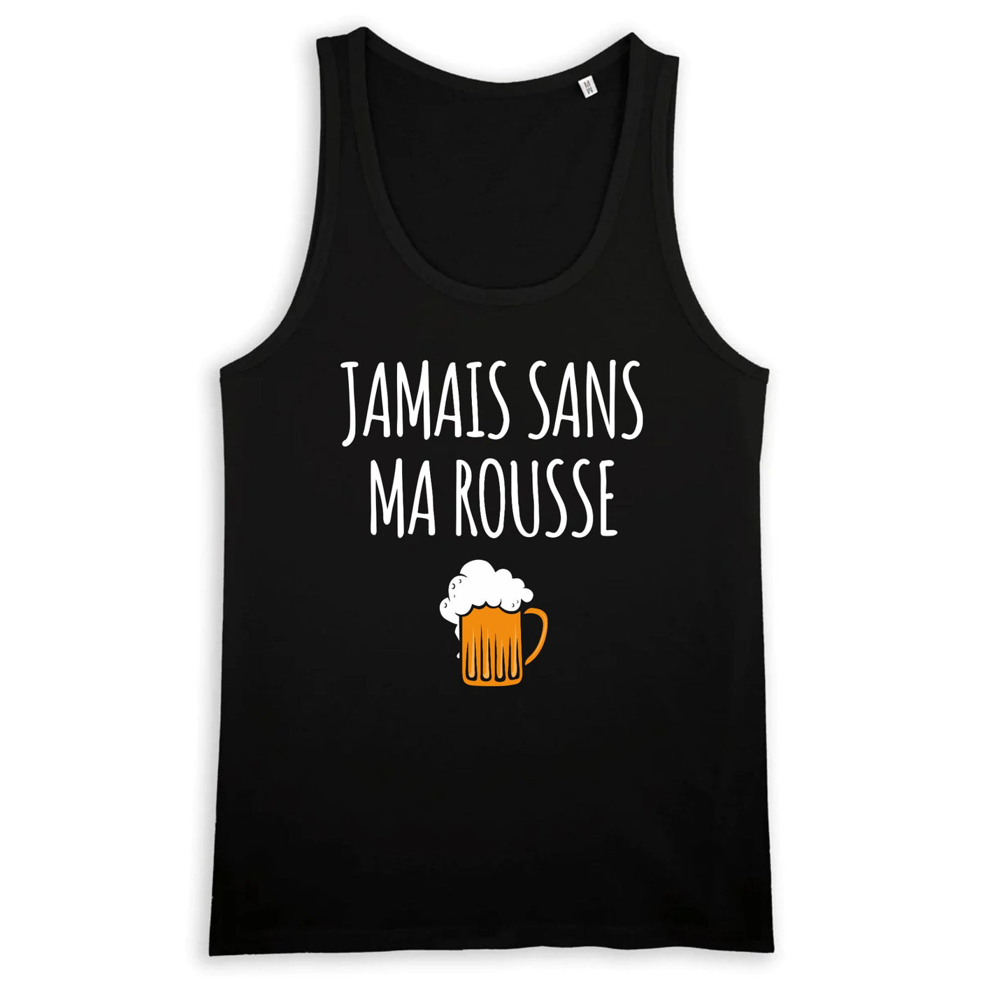 Débardeur Homme Jamais sans ma rousse