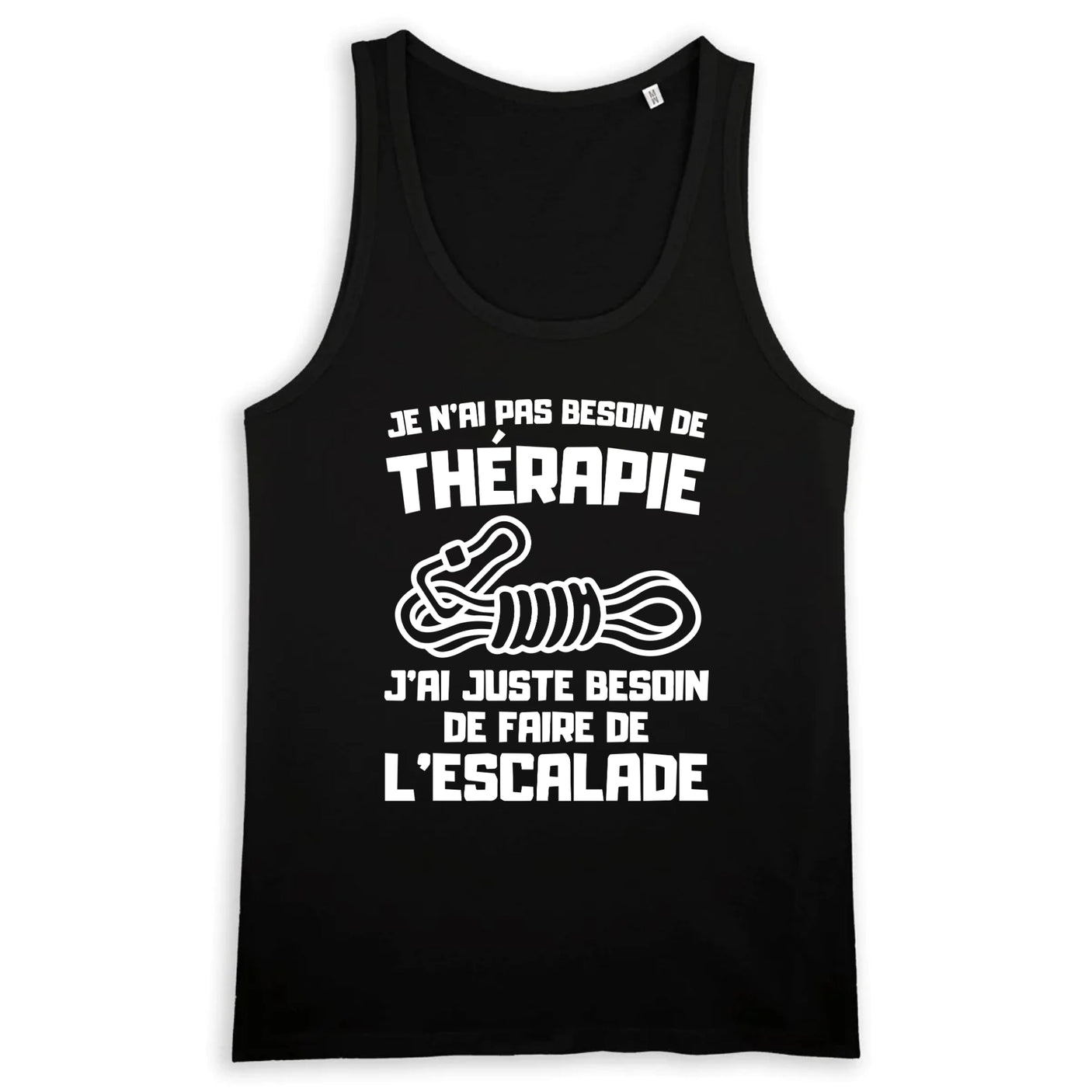 Débardeur Homme Je n'ai pas besoin de thérapie juste d'escalade