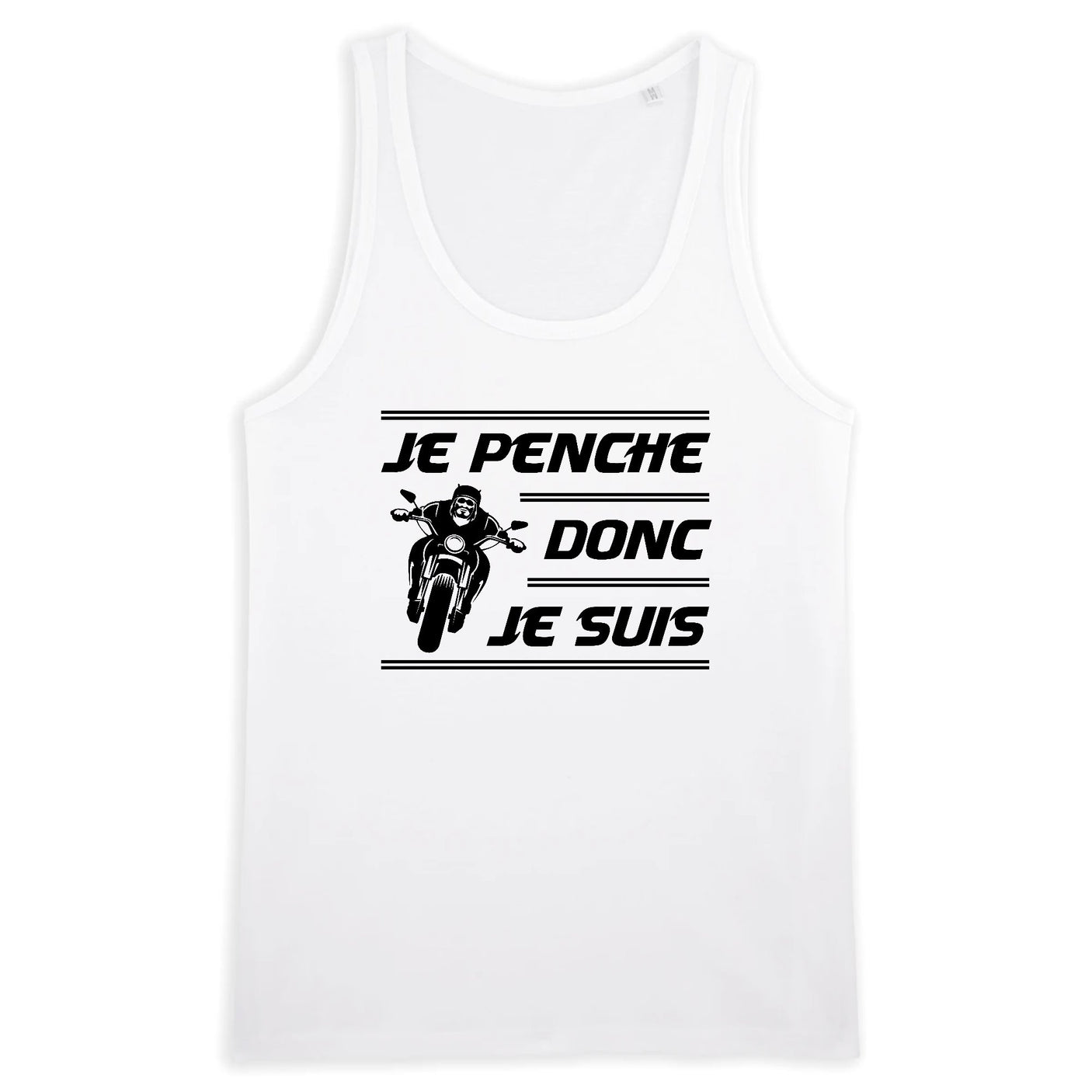 Débardeur Homme Je penche donc je suis