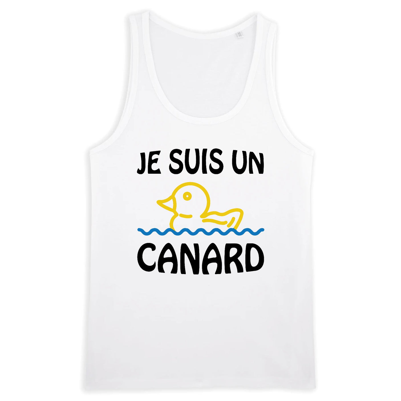 Débardeur Homme Je suis un canard