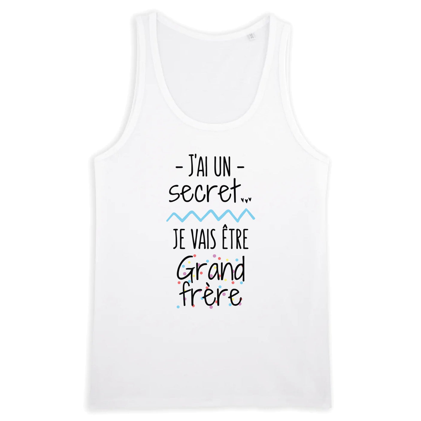 Débardeur Homme Je vais être grand frère