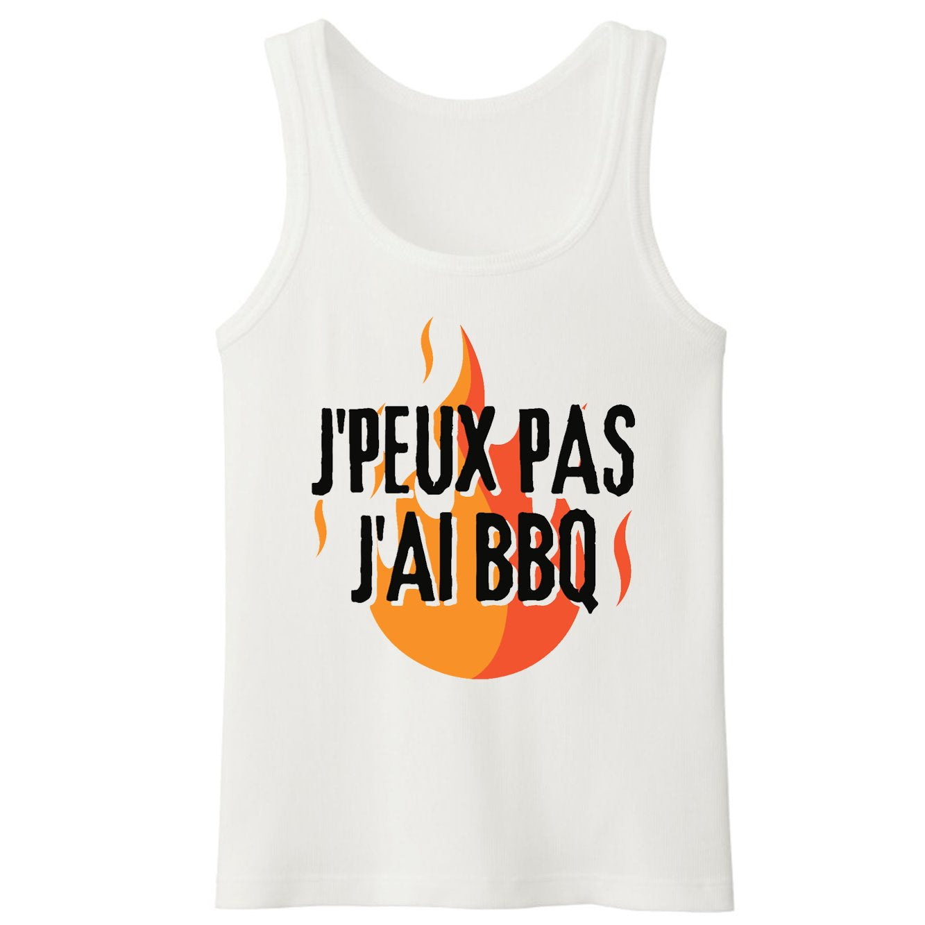 Débardeur Homme J'peux pas j'ai barbecue