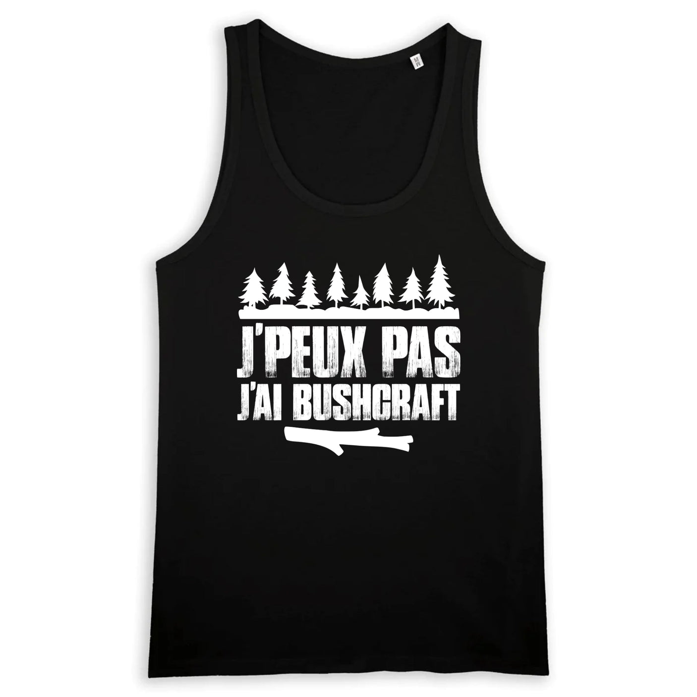Débardeur Homme J'peux pas j'ai bushcraft