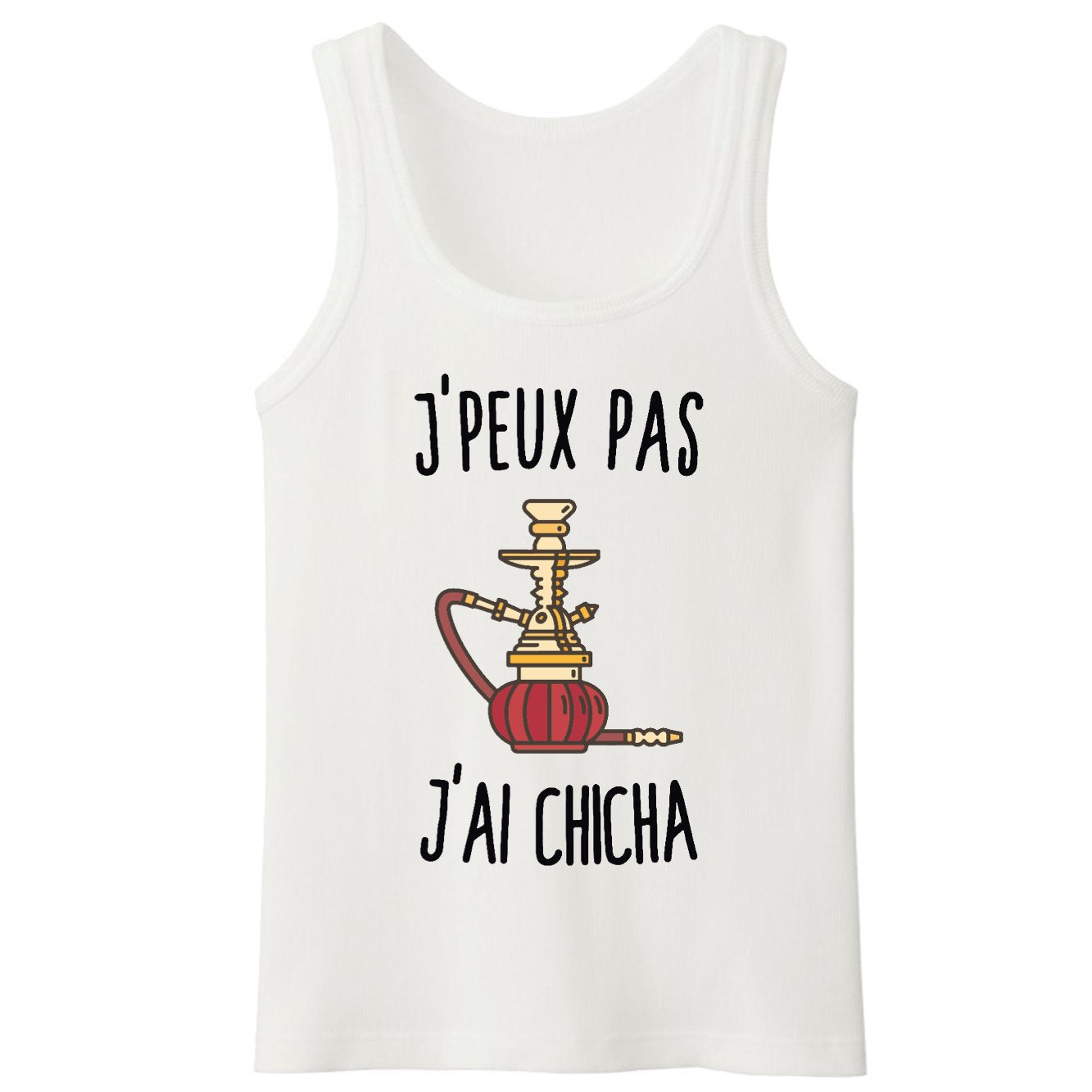 Débardeur Homme J'peux pas j'ai chicha