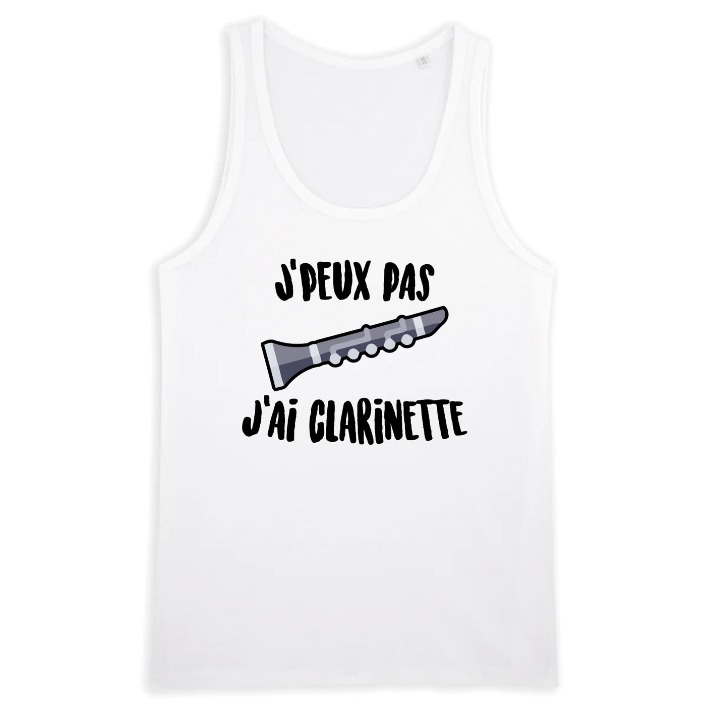 Débardeur Homme J'peux pas j'ai clarinette