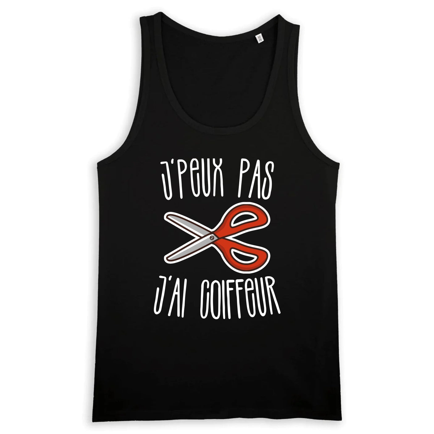 Débardeur Homme J'peux pas j'ai coiffeur