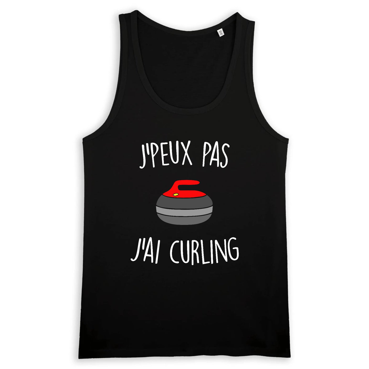 Débardeur Homme J'peux pas j'ai curling