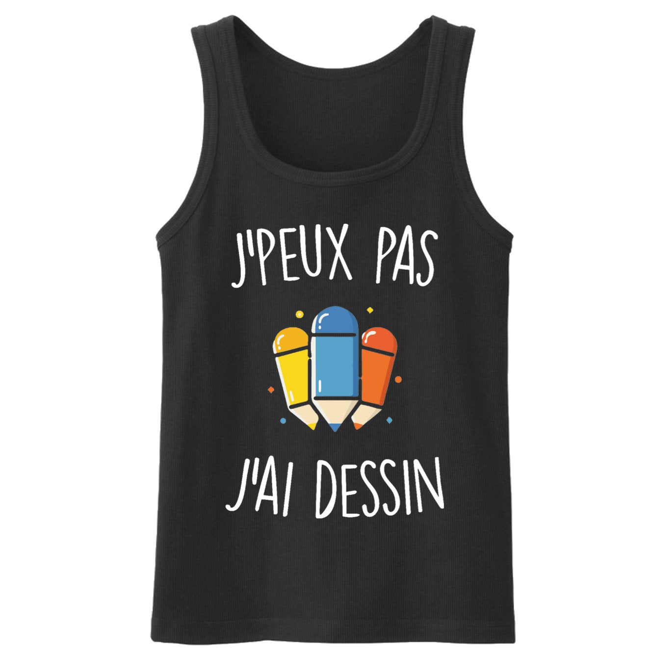 Débardeur Homme J'peux pas j'ai dessin