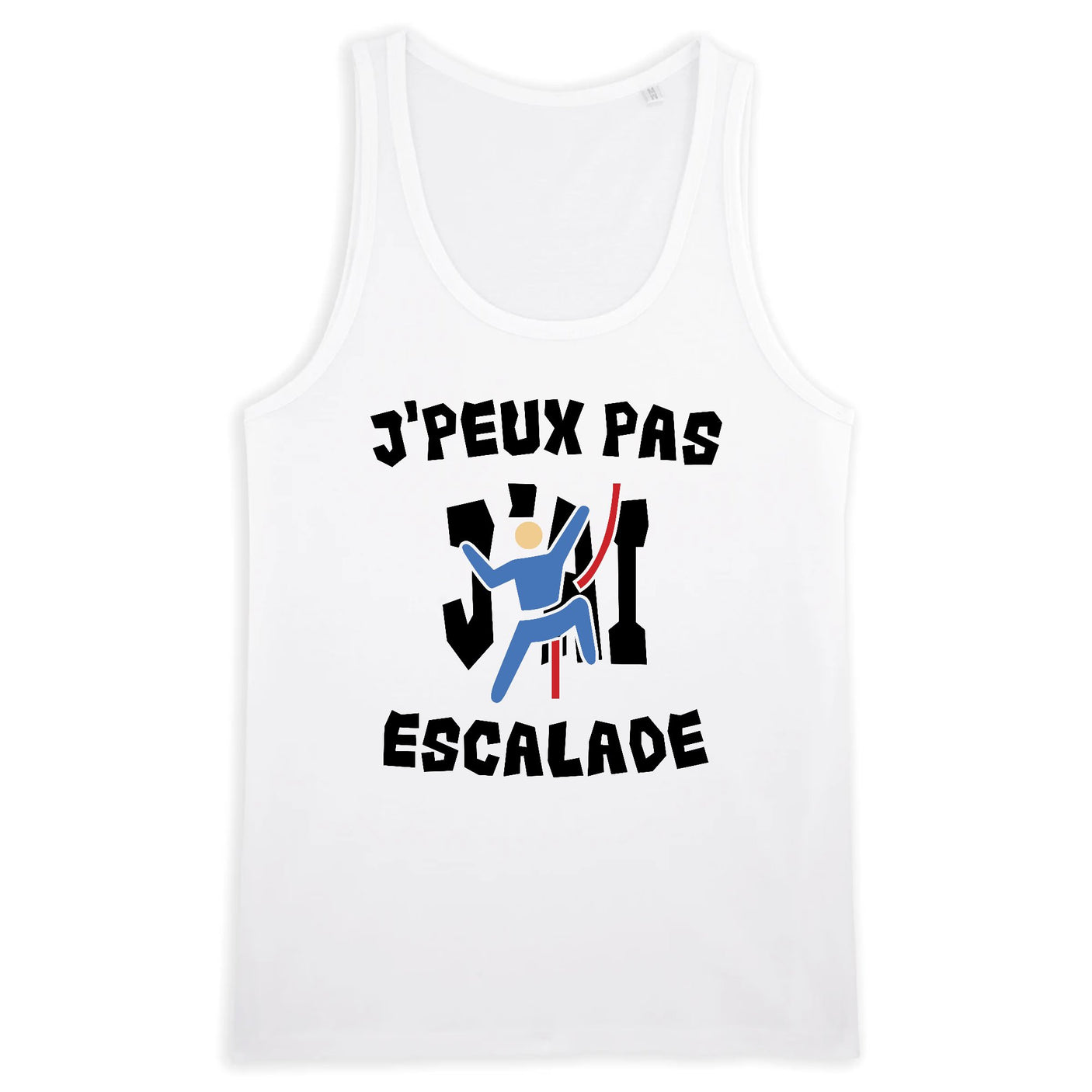 Débardeur Homme J'peux pas j'ai escalade