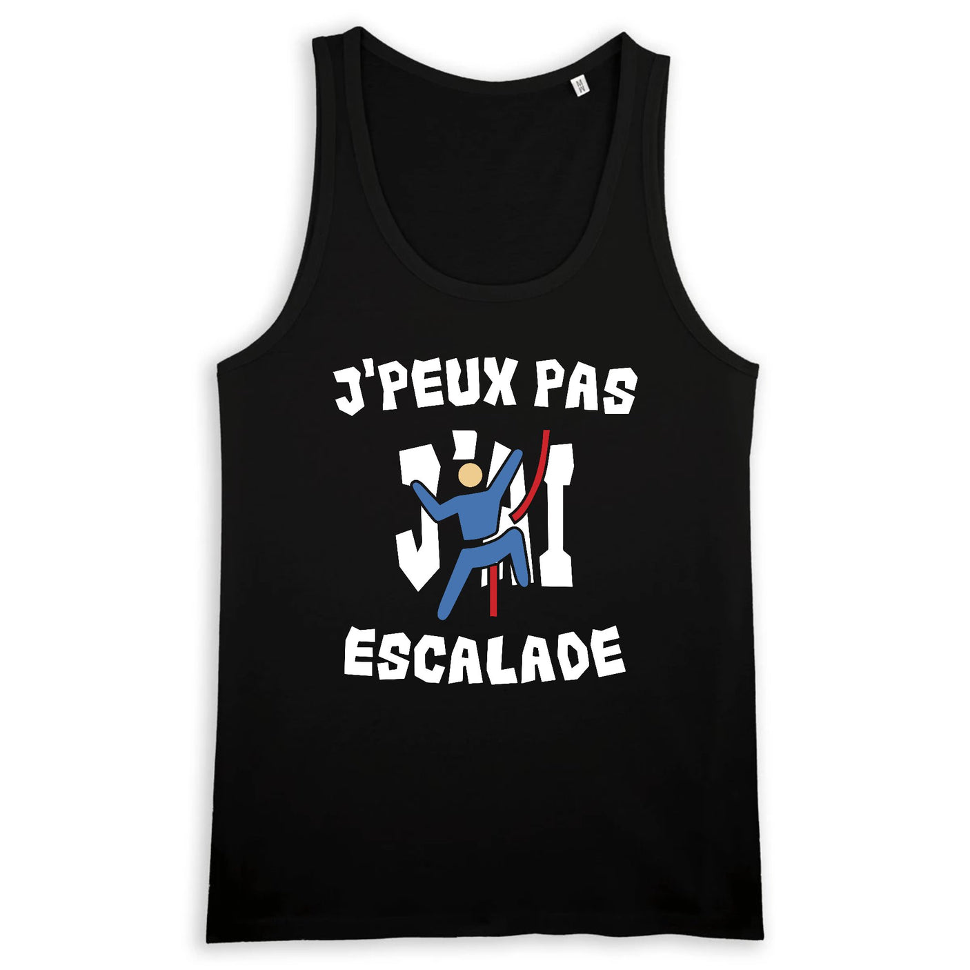 Débardeur Homme J'peux pas j'ai escalade
