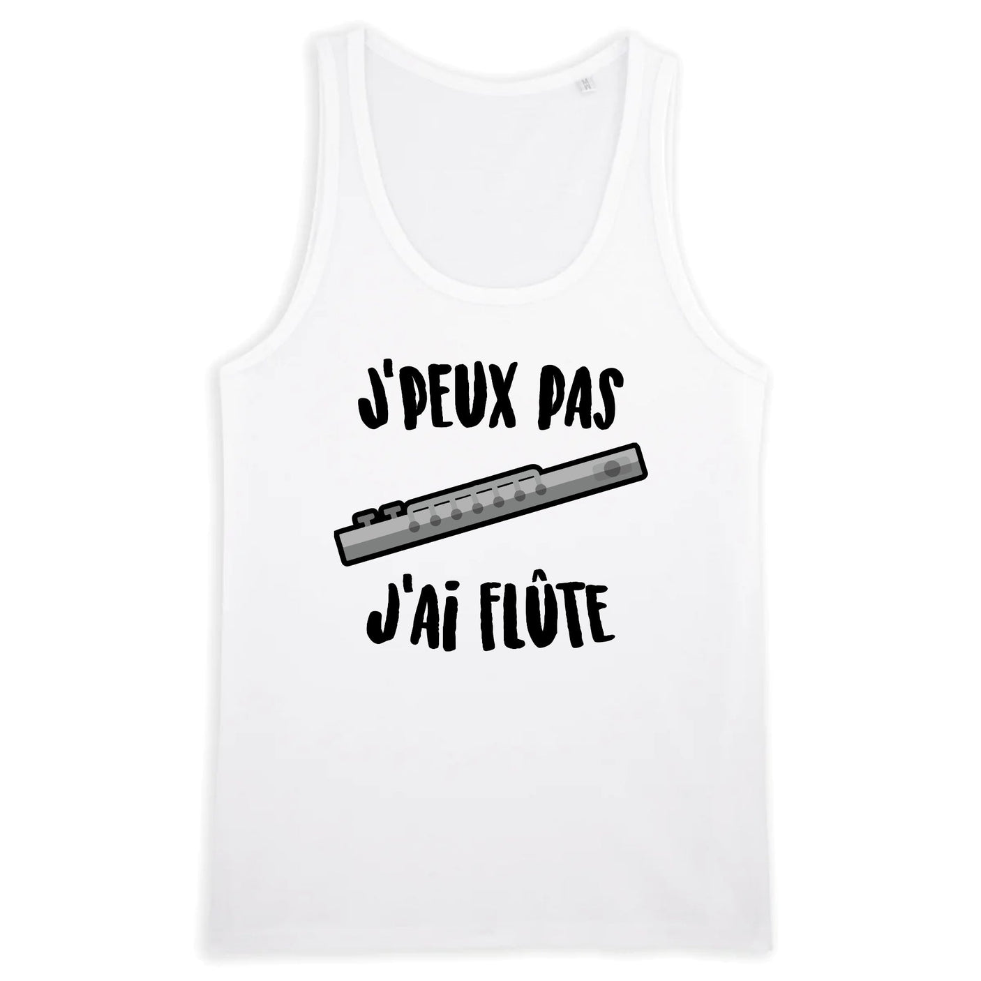 Débardeur Homme J'peux pas j'ai flûte