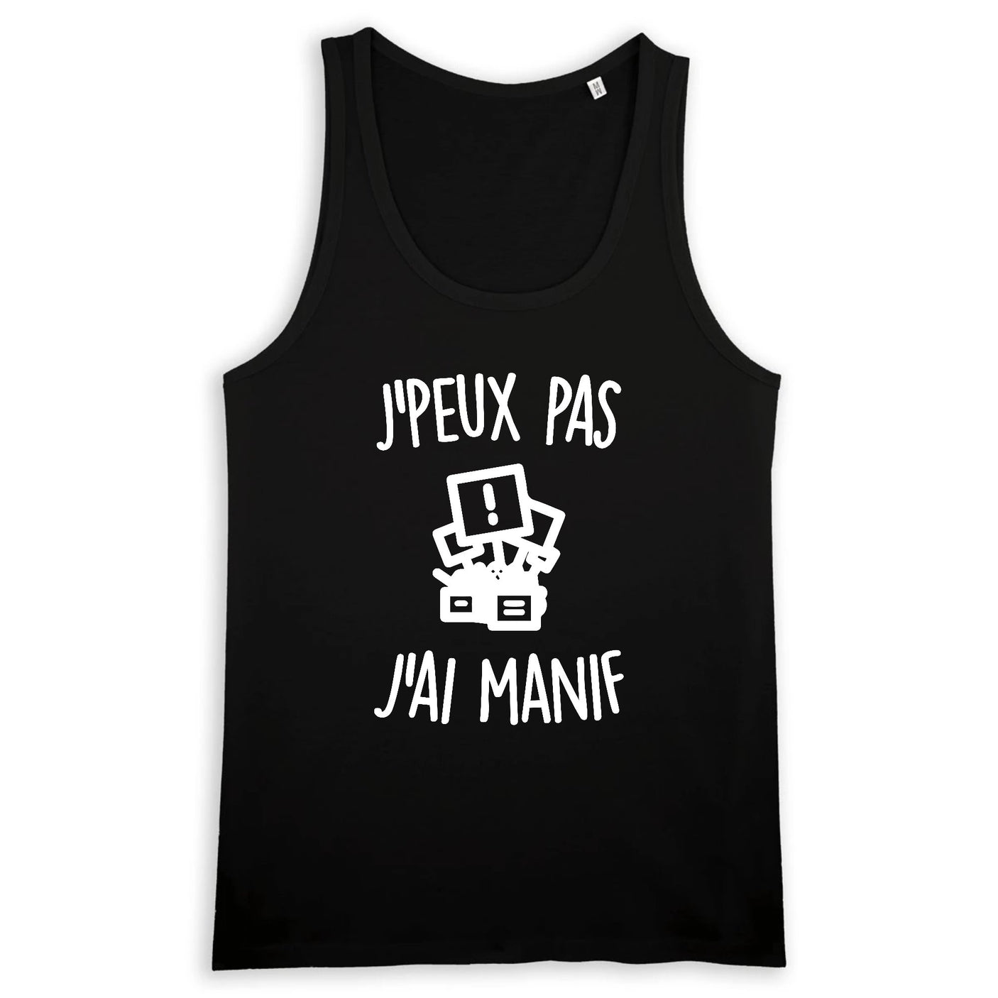 Débardeur Homme J'peux pas j'ai manif