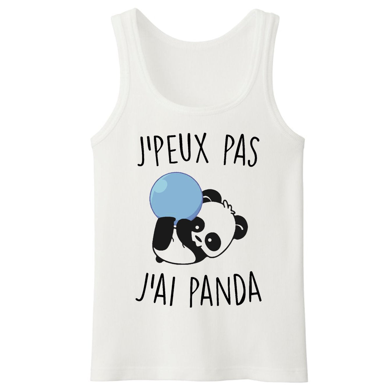 Débardeur Homme J'peux pas j'ai panda