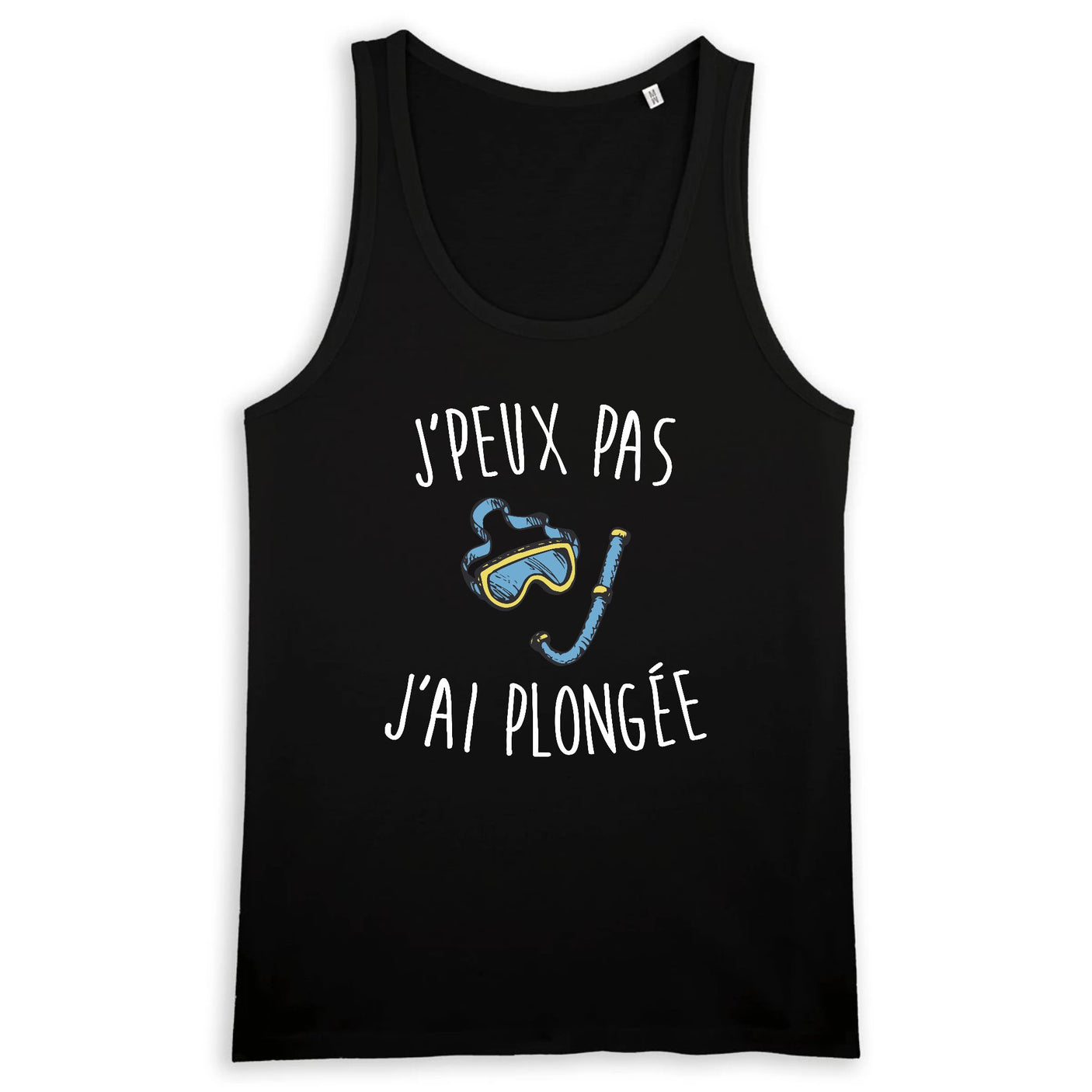 Débardeur Homme J'peux pas j'ai plongée