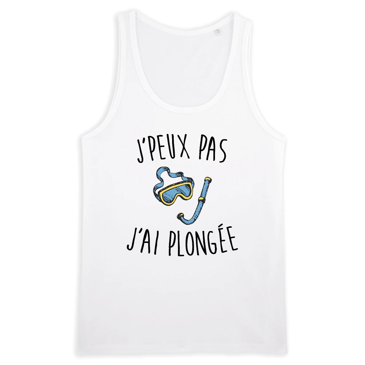 Débardeur Homme J'peux pas j'ai plongée