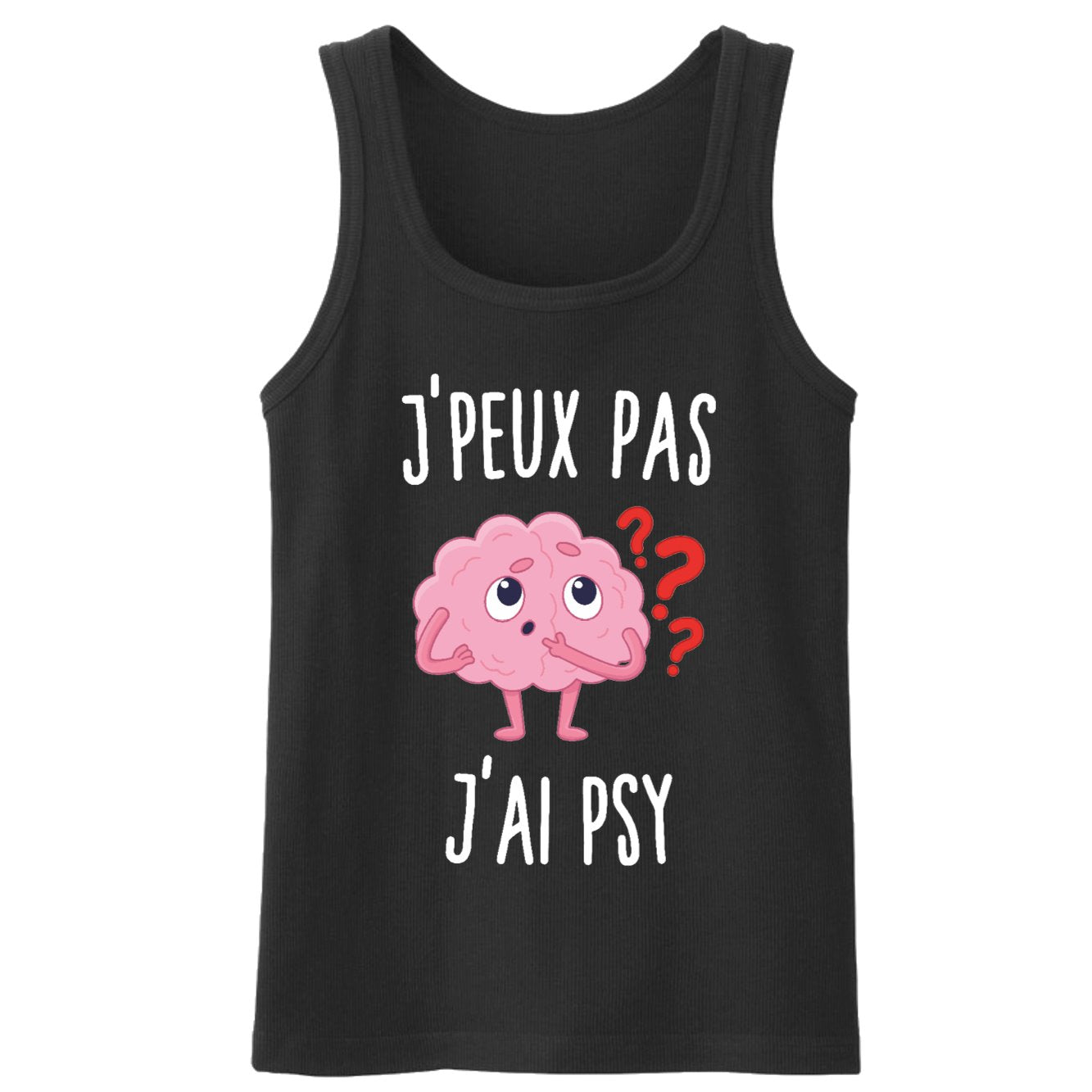 Débardeur Homme J'peux pas j'ai psy
