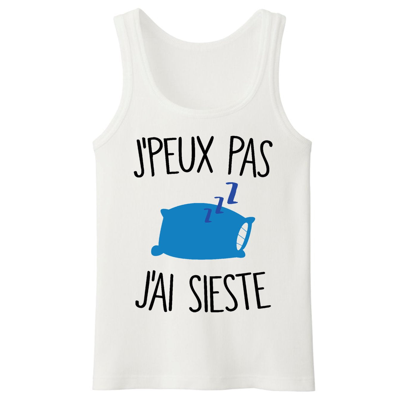 Débardeur Homme J'peux pas j'ai sieste