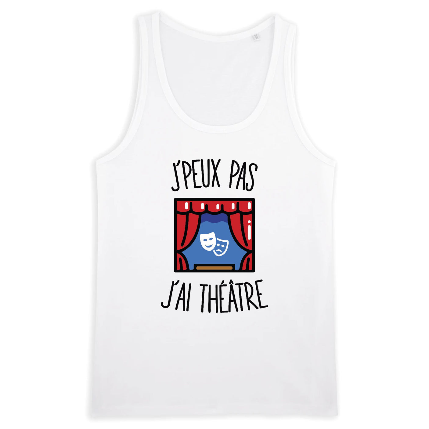 Débardeur Homme J'peux pas j'ai théâtre