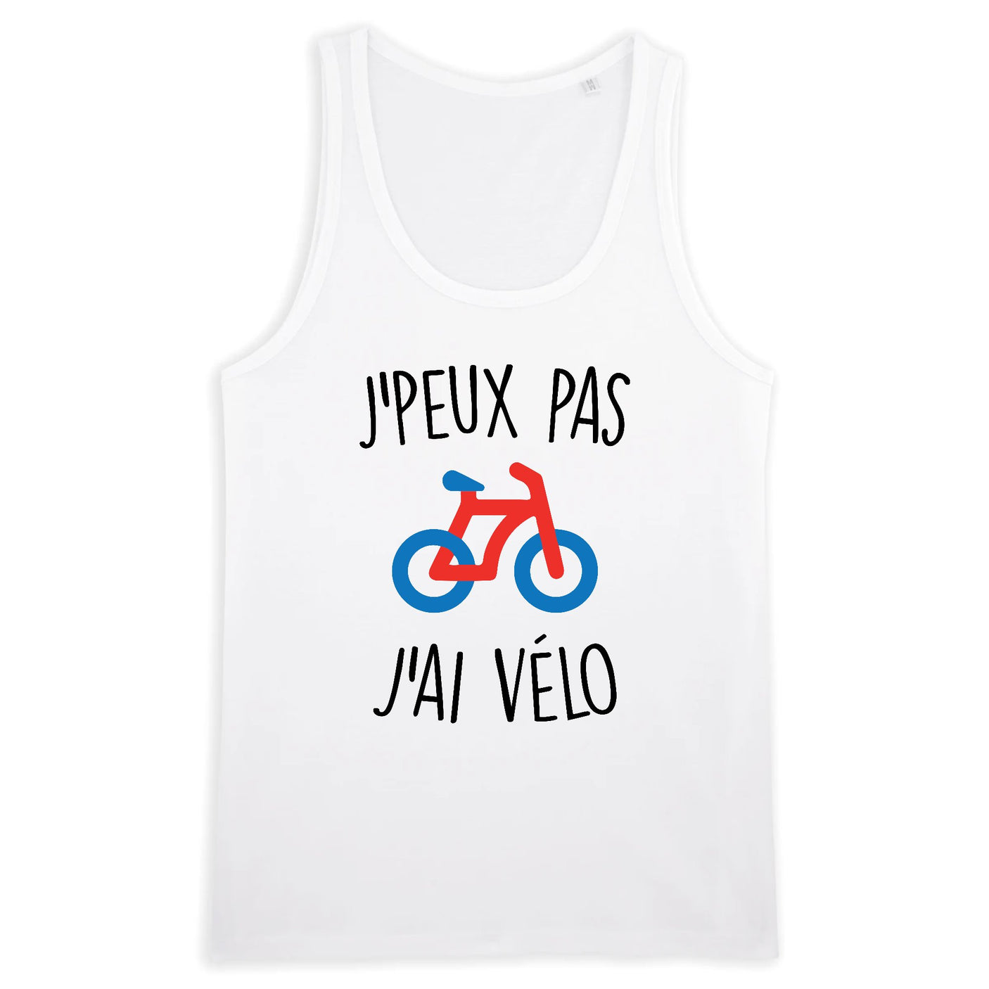 Débardeur Homme J'peux pas j'ai vélo