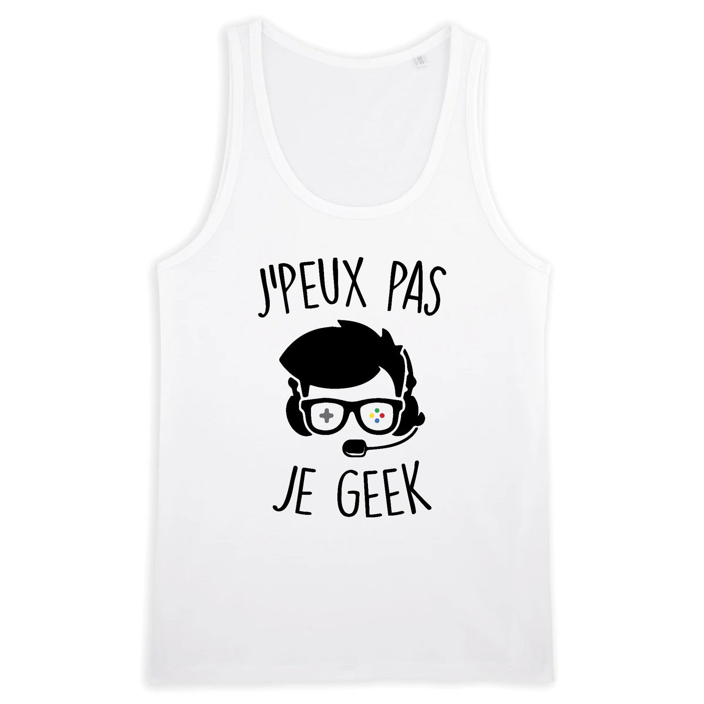 Débardeur Homme J'peux pas je geek