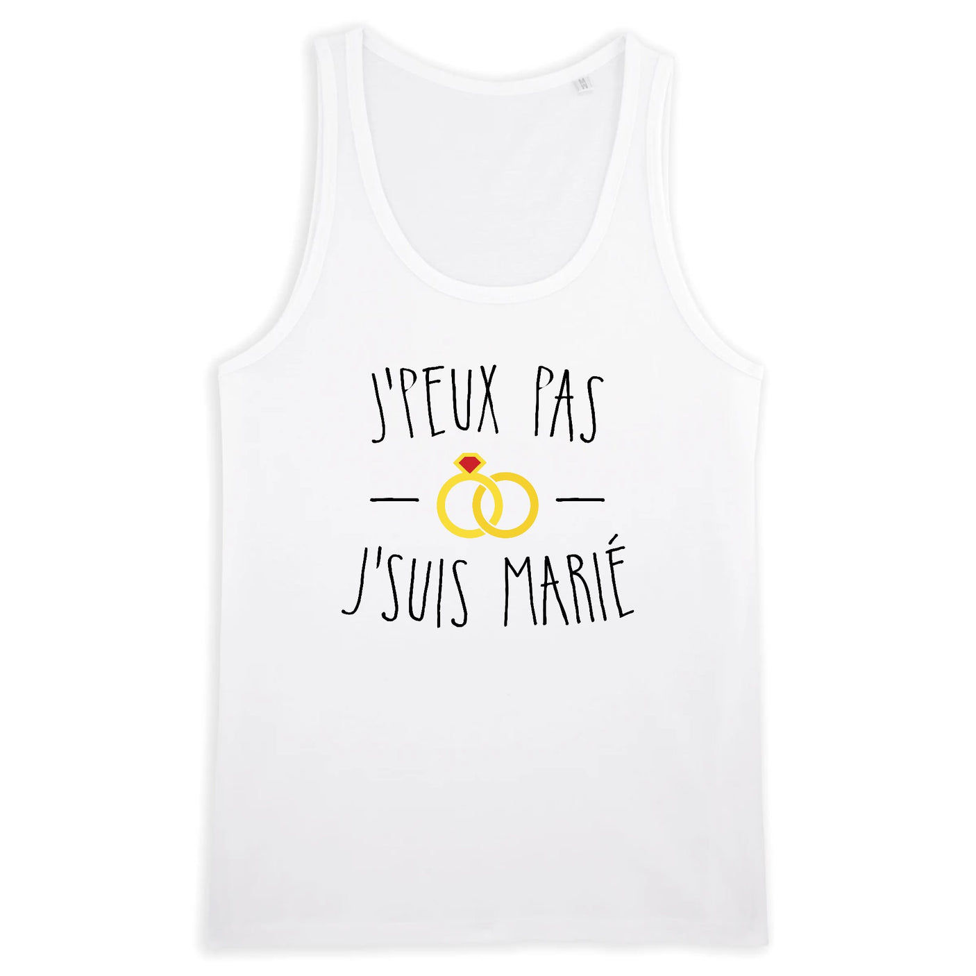 Débardeur Homme J'peux pas j'suis marié