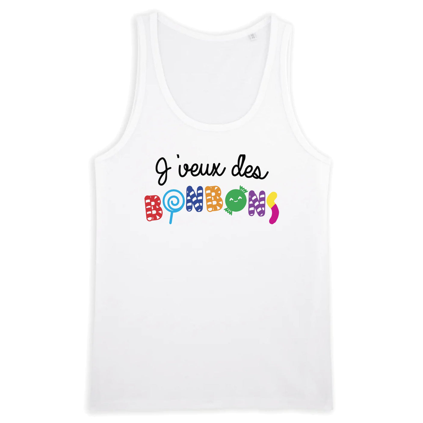 Débardeur Homme J'veux des bonbons