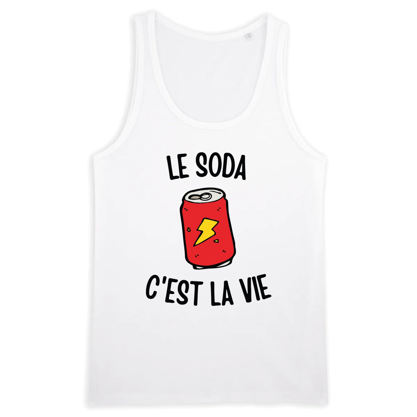 Débardeur Homme Le soda c'est la vie