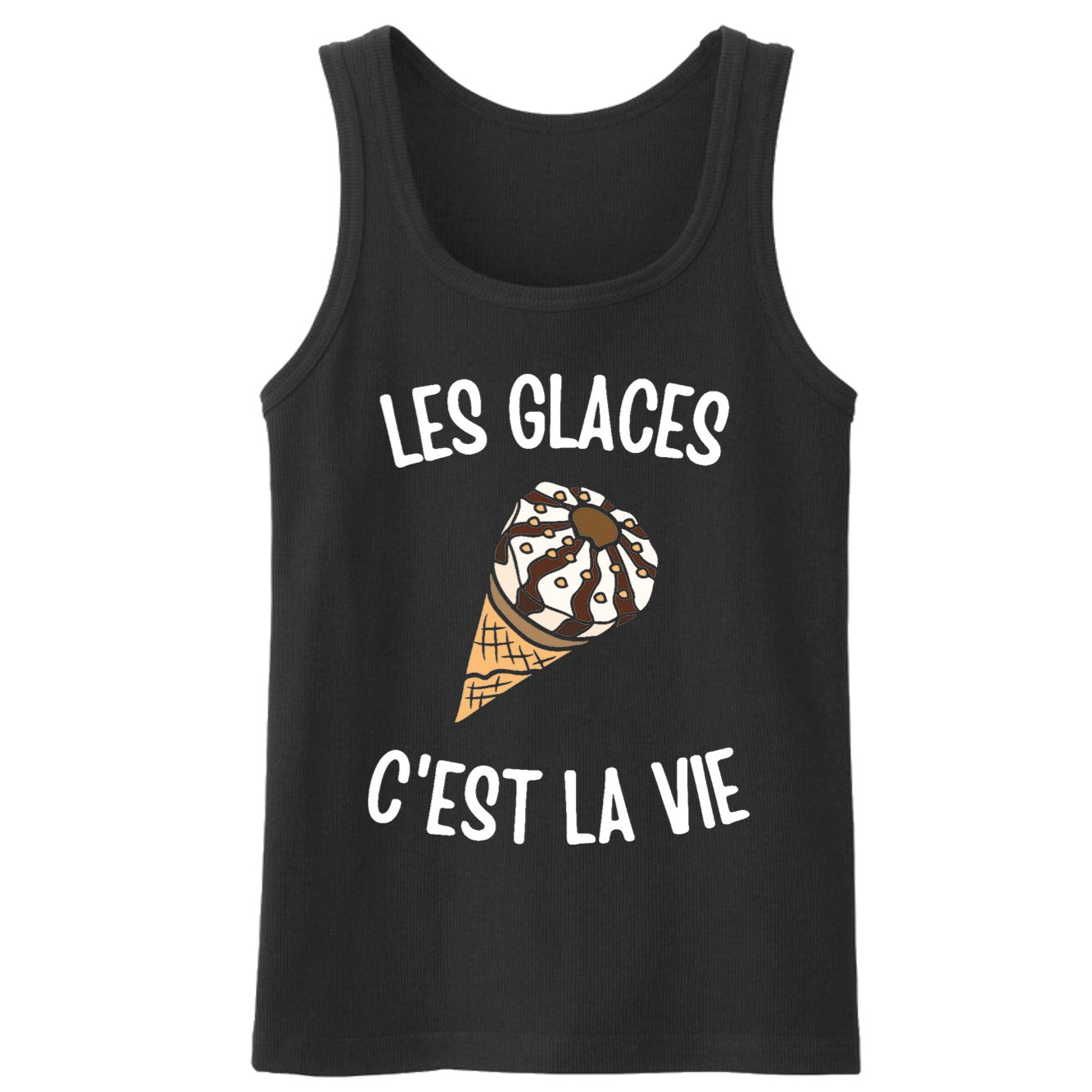Débardeur Homme Les glaces c'est la vie