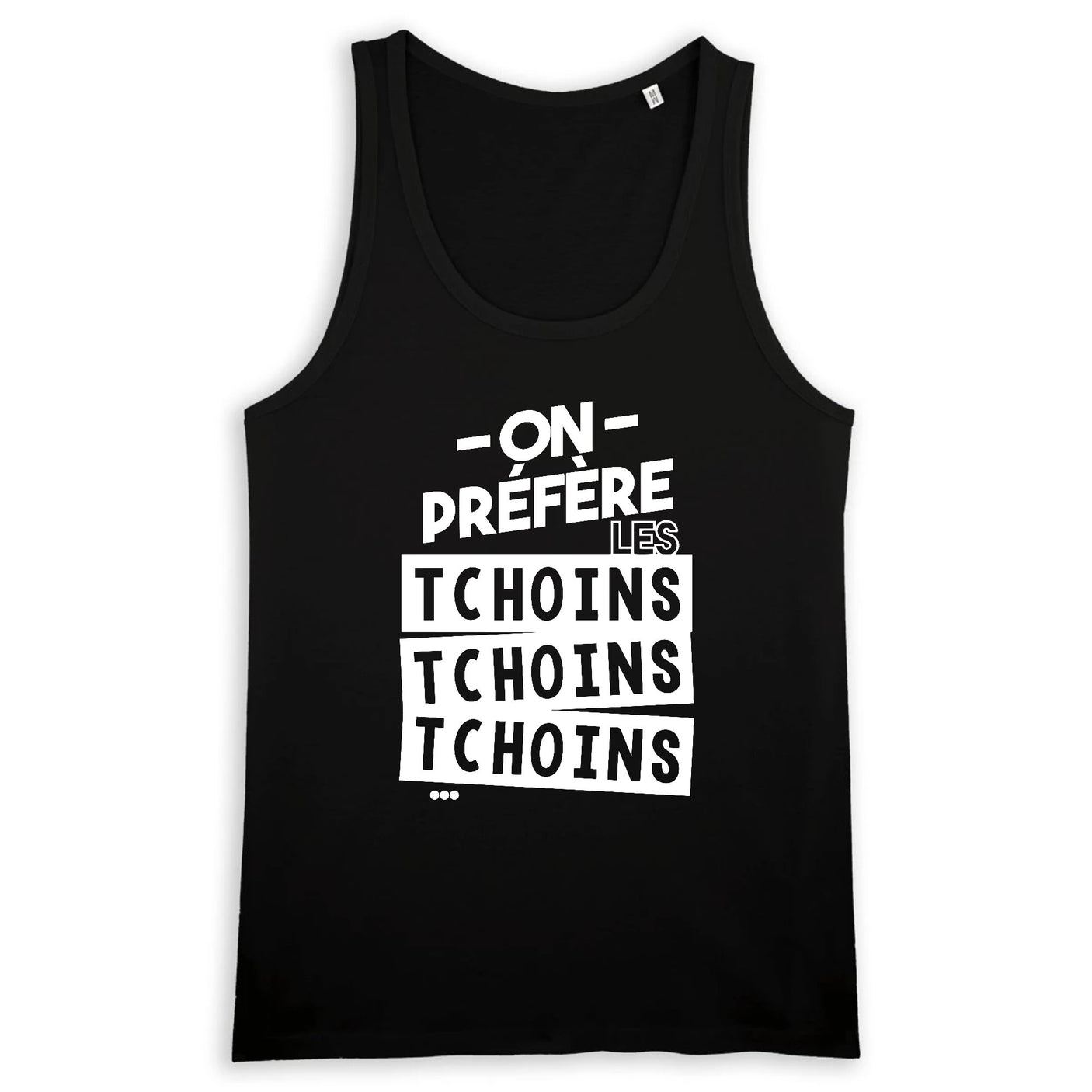 Débardeur Homme On préfère les tchoins