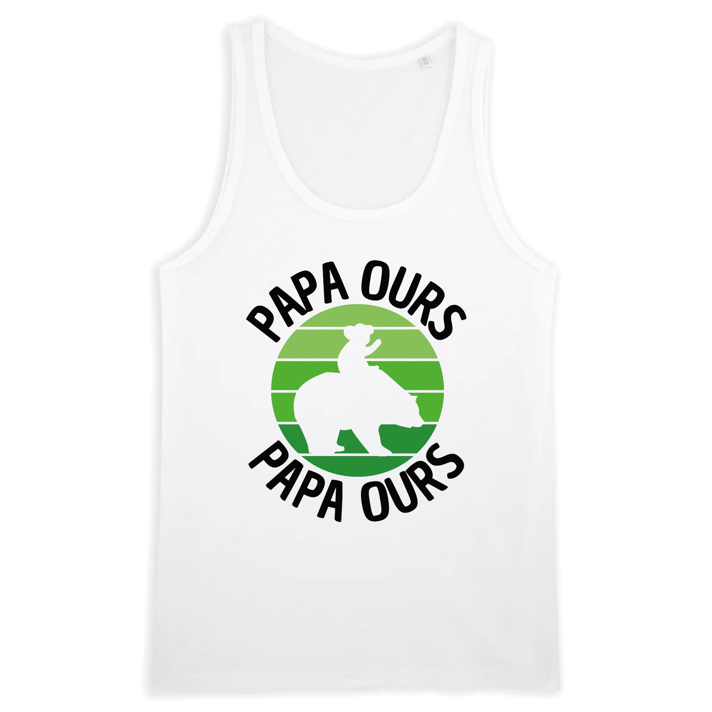 Débardeur Homme Papa ours