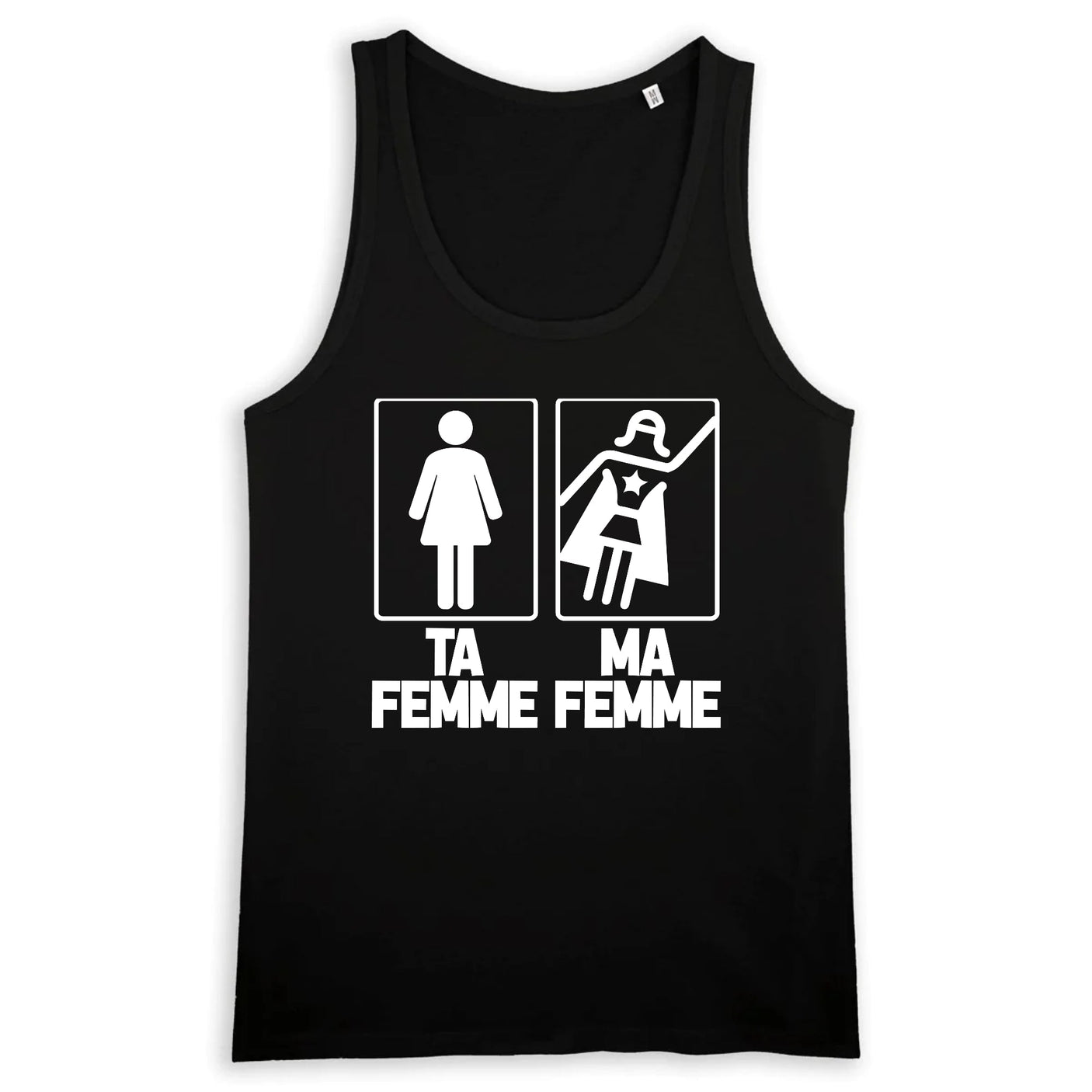 Débardeur Homme Ta femme ma femme