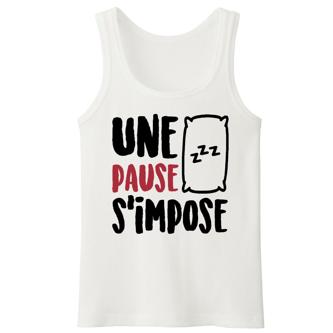 Débardeur Homme Une pause s'impose