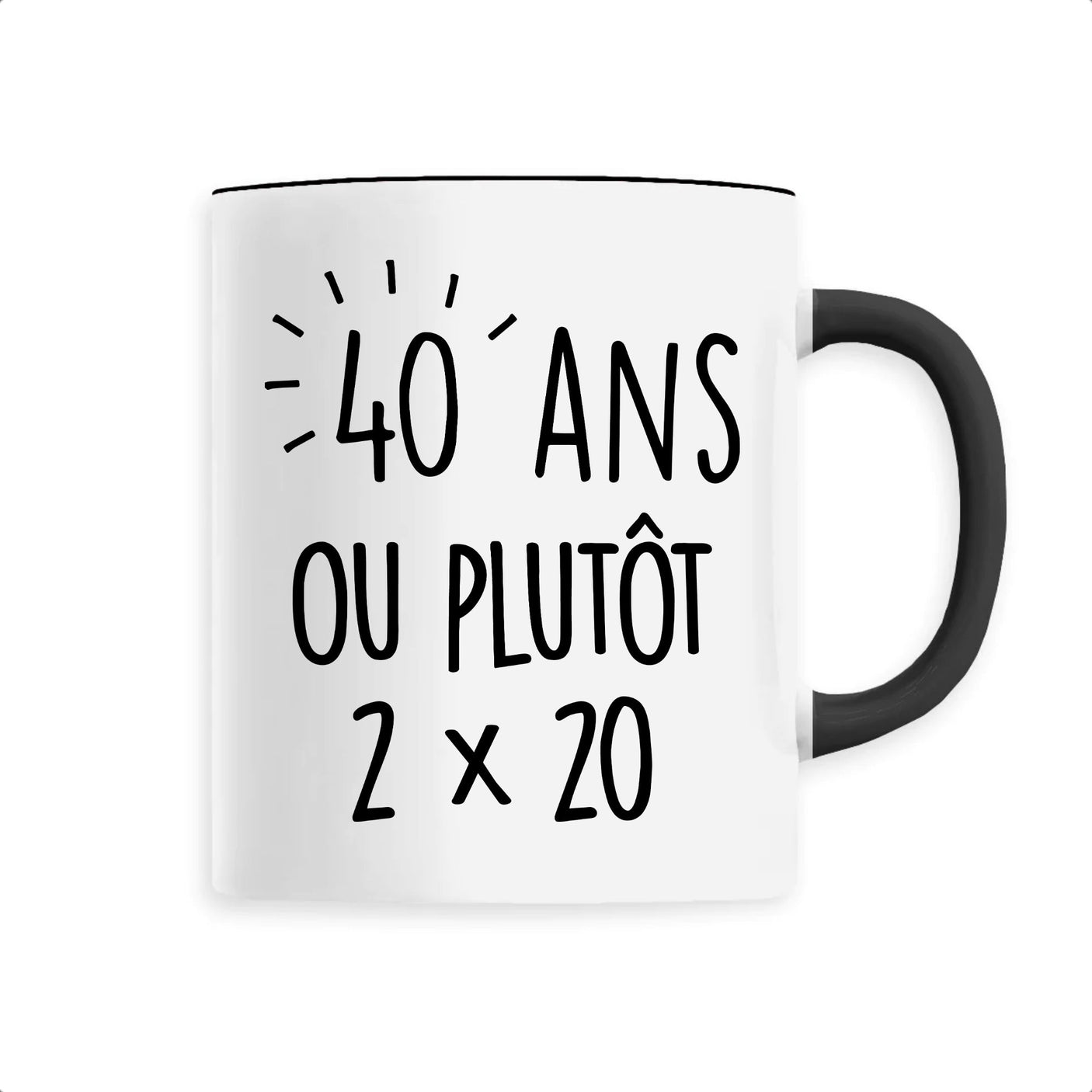 Mug Anniversaire 40 ans