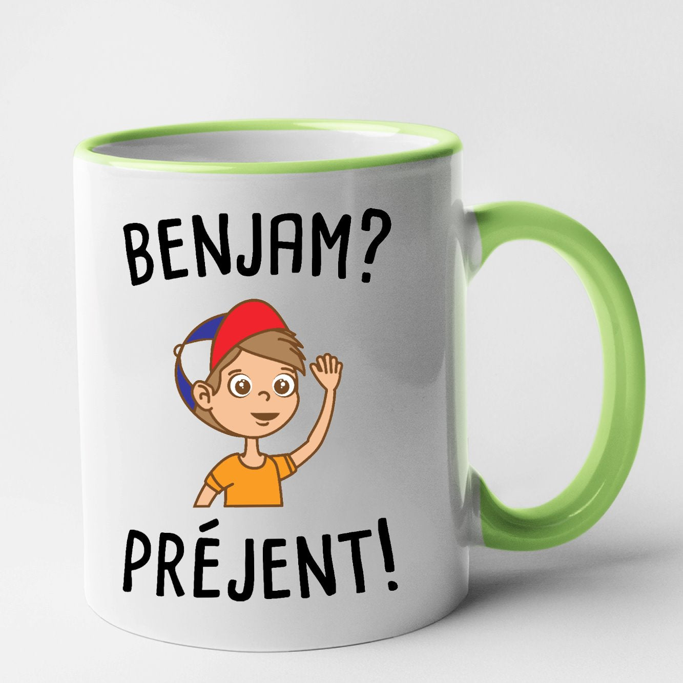 Mug Benjam prejent Vert